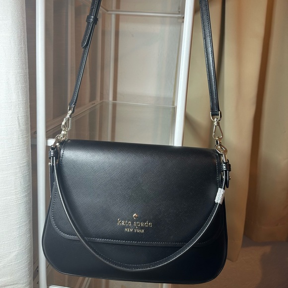 Kate Spade Staci Black Shoulder Bag - Picture 2 of 9